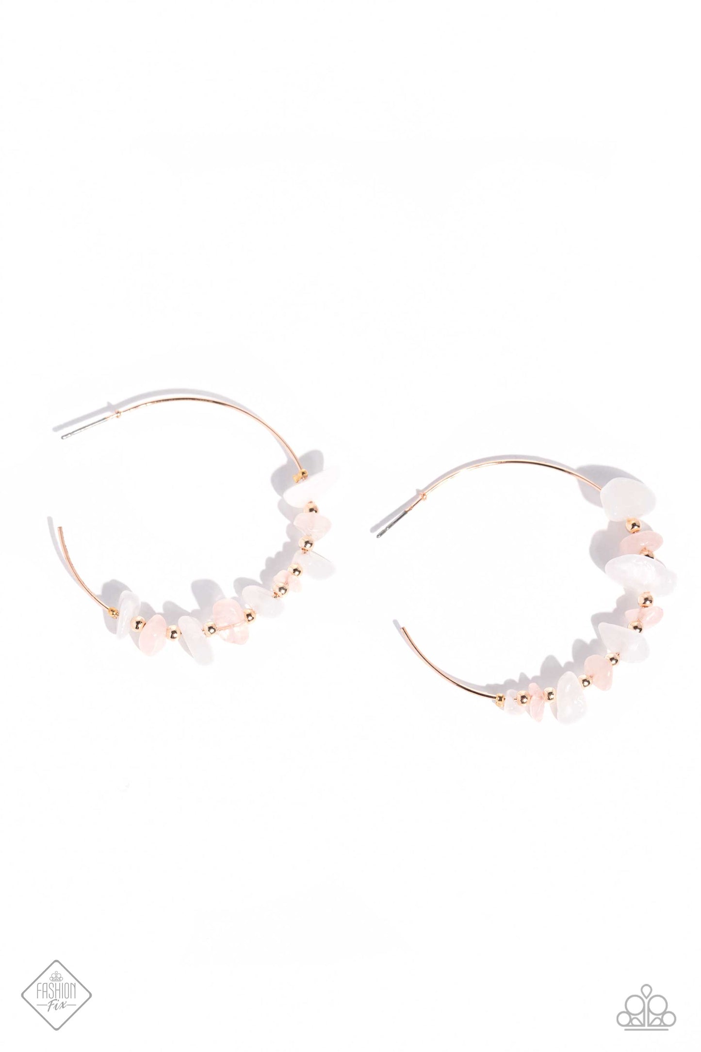 Euphoric Enjoyment - Rose Gold Hoop Earring