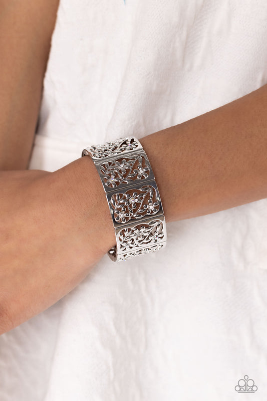 Garden Walls - White Bracelet