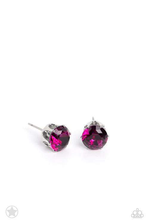 Just In TIMELESS - Pink Blockbuster Post Earring