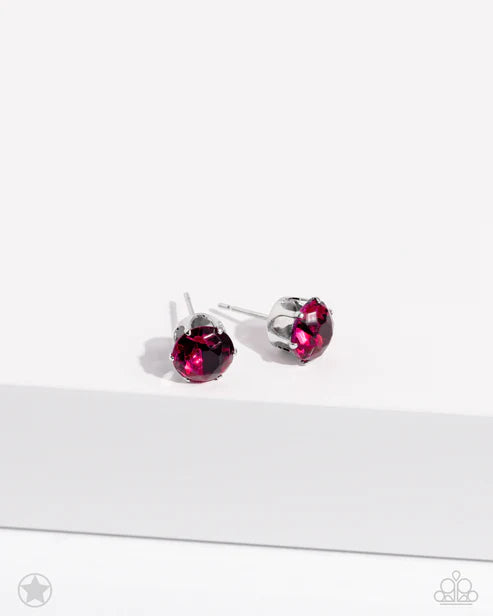 Just In TIMELESS - Pink Blockbuster Post Earring