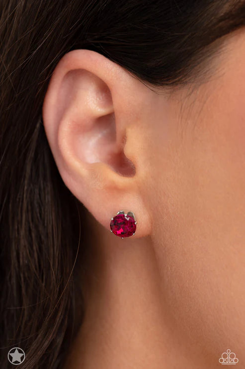 Just In TIMELESS - Pink Blockbuster Post Earring