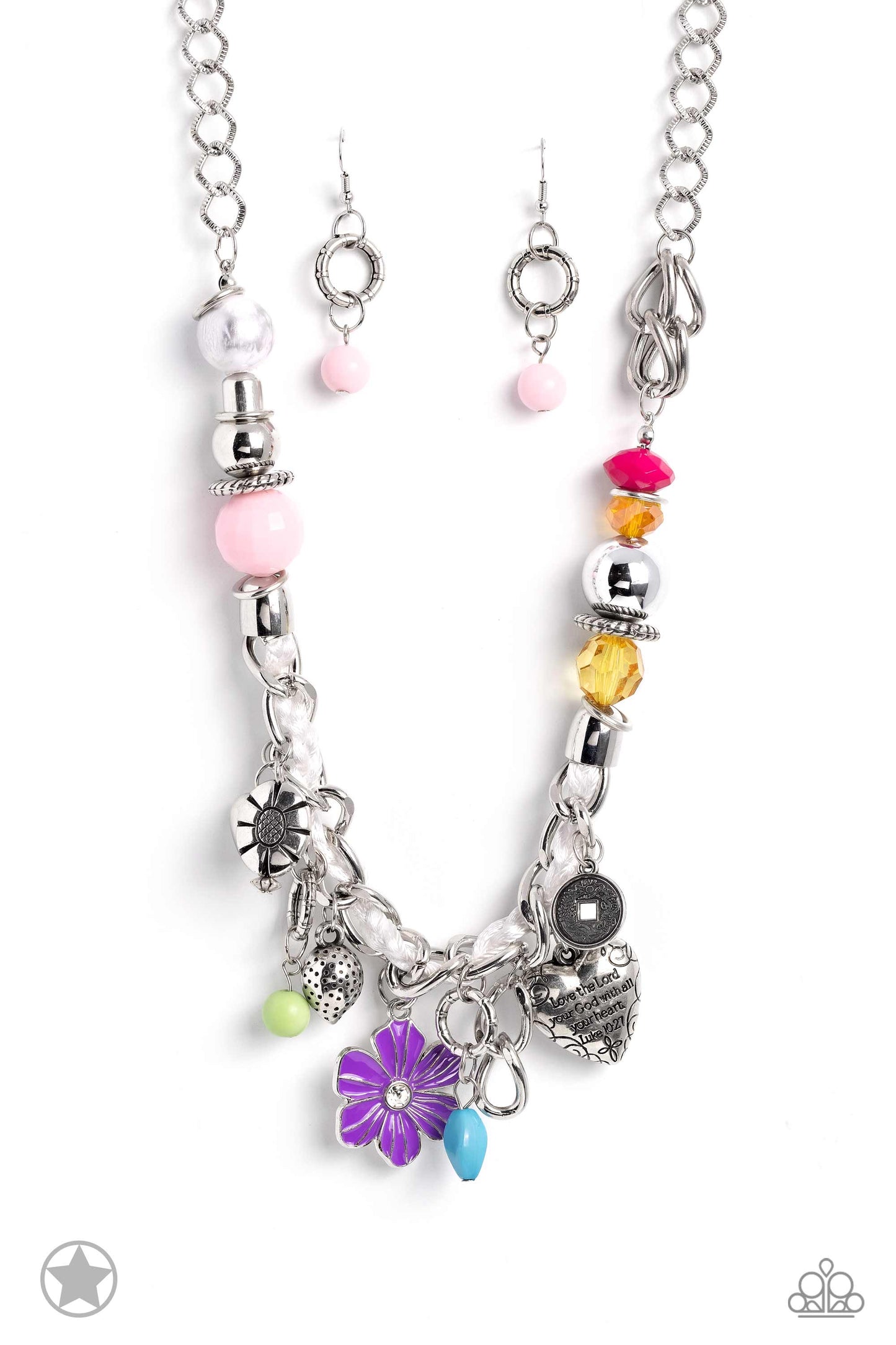 Charmed, I Am Sure - Multi Blockbust-Necklace