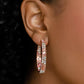 Glitzy by Association - Copper Blockbuster Hoop Earring