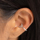 Aerial Attitude - Silver Earring - Cuff