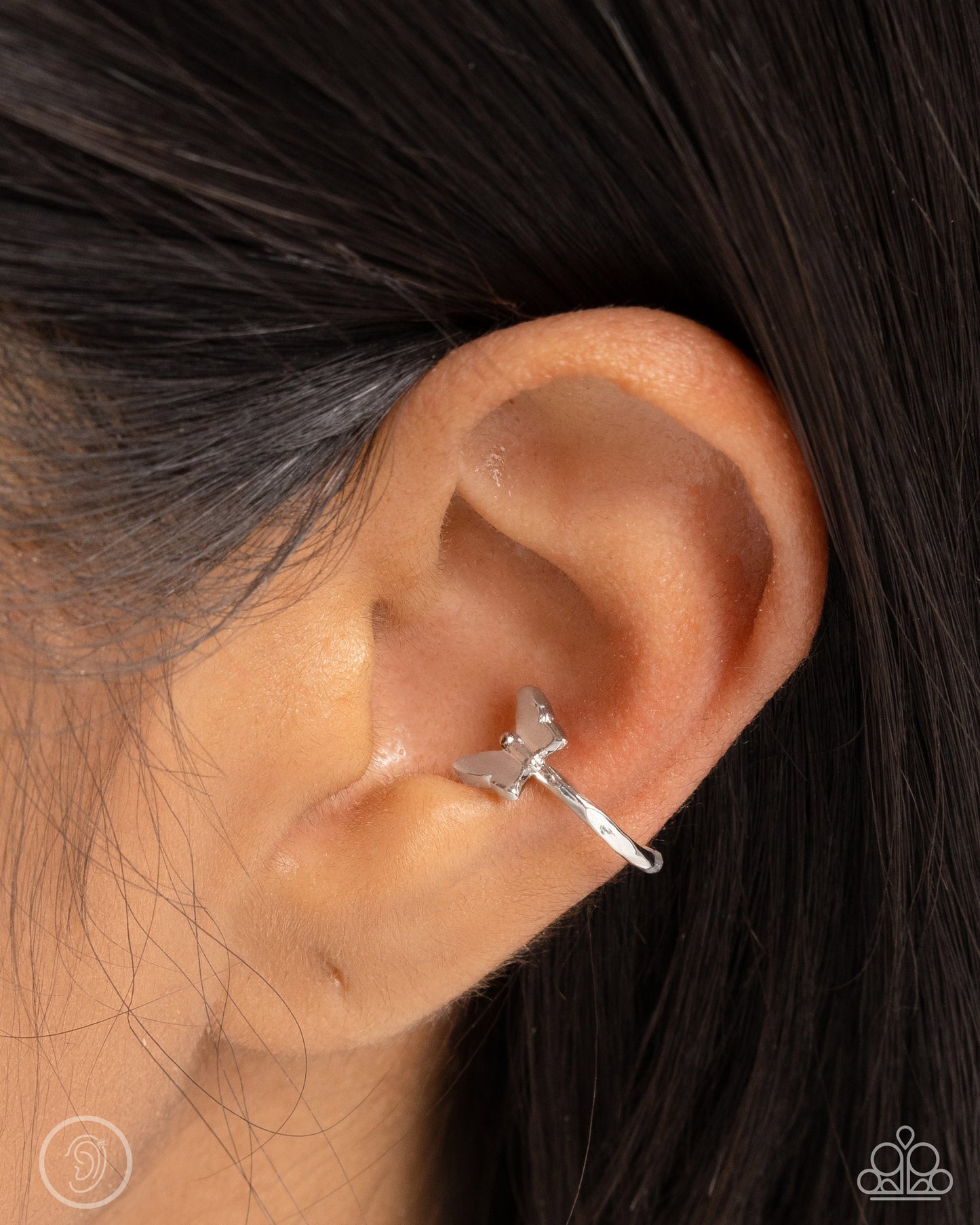 Aerial Attitude - Silver Earring - Cuff