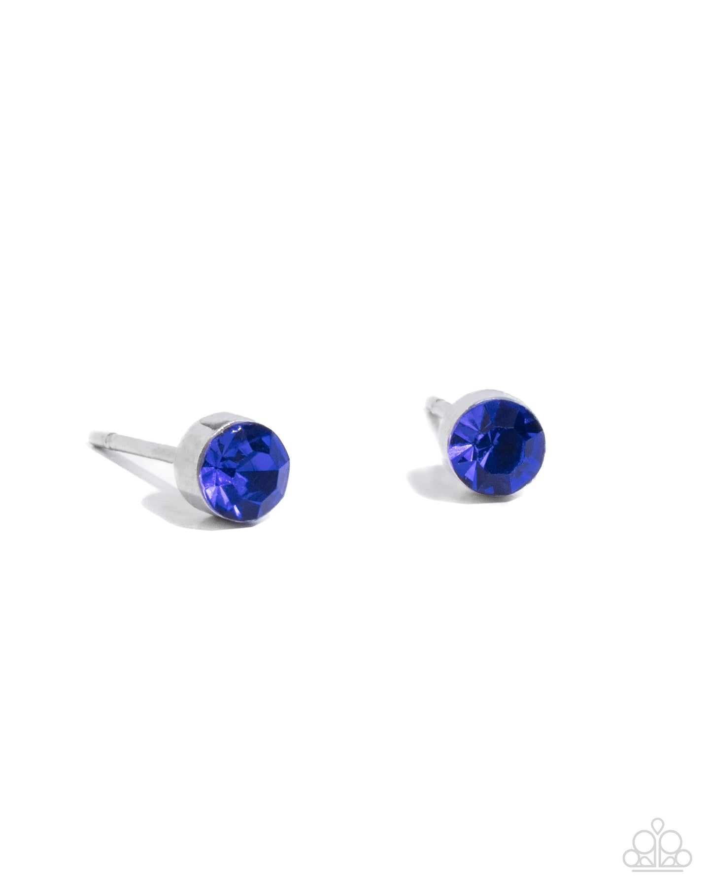 Logical Light - Blue Post Earring