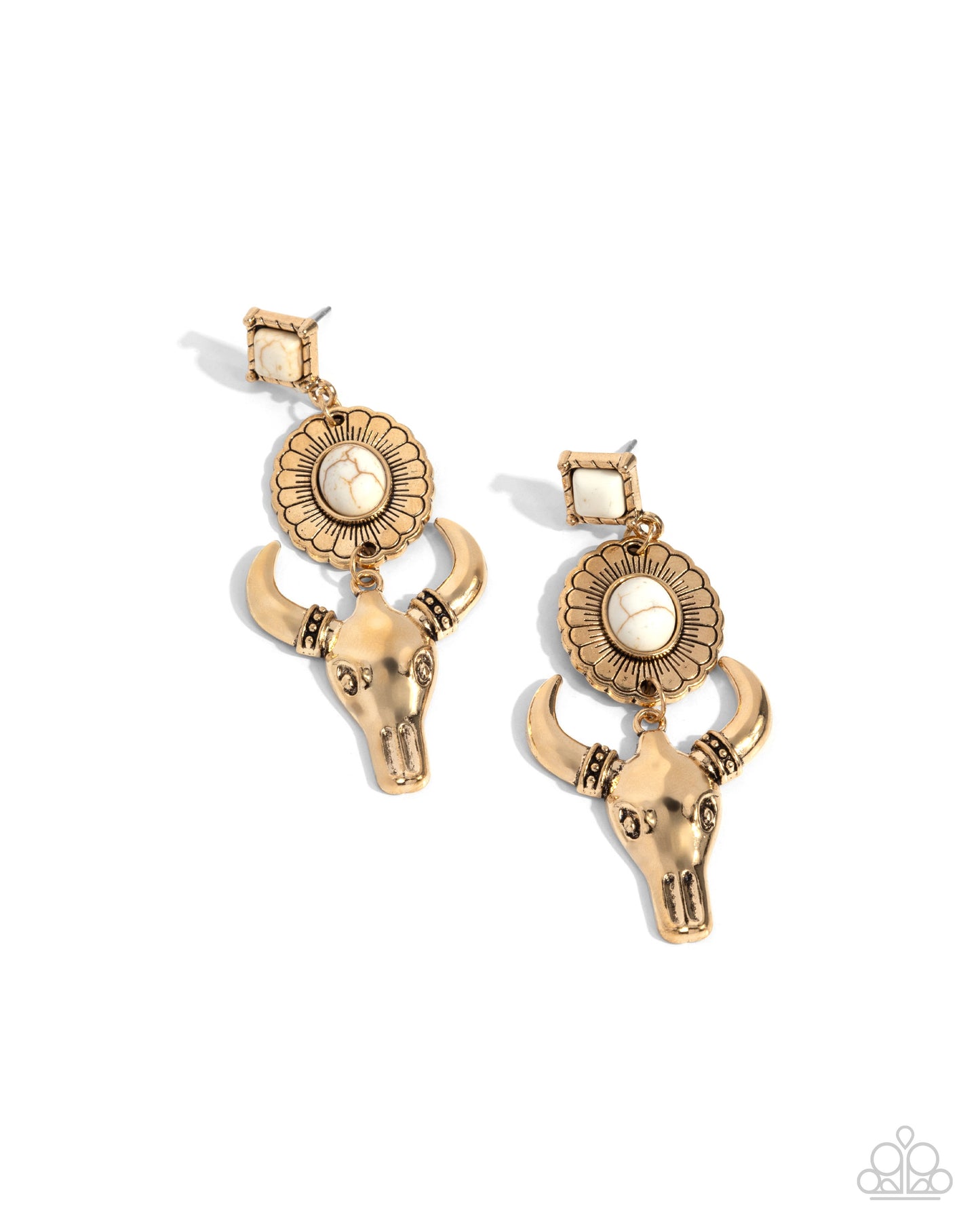 Western Week - Gold Post Earring