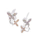 Adorably Aerial - Orange Hoop Earring