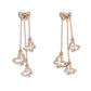 Boisterous Butterfly - Gold Post Earring