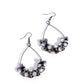 Courageous Chandelier - Black Earring