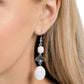 Creative Cascade - White Earring