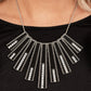 FAN-tastically Deco - Black Necklace