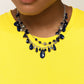 Flirty Flood - Blue Necklace