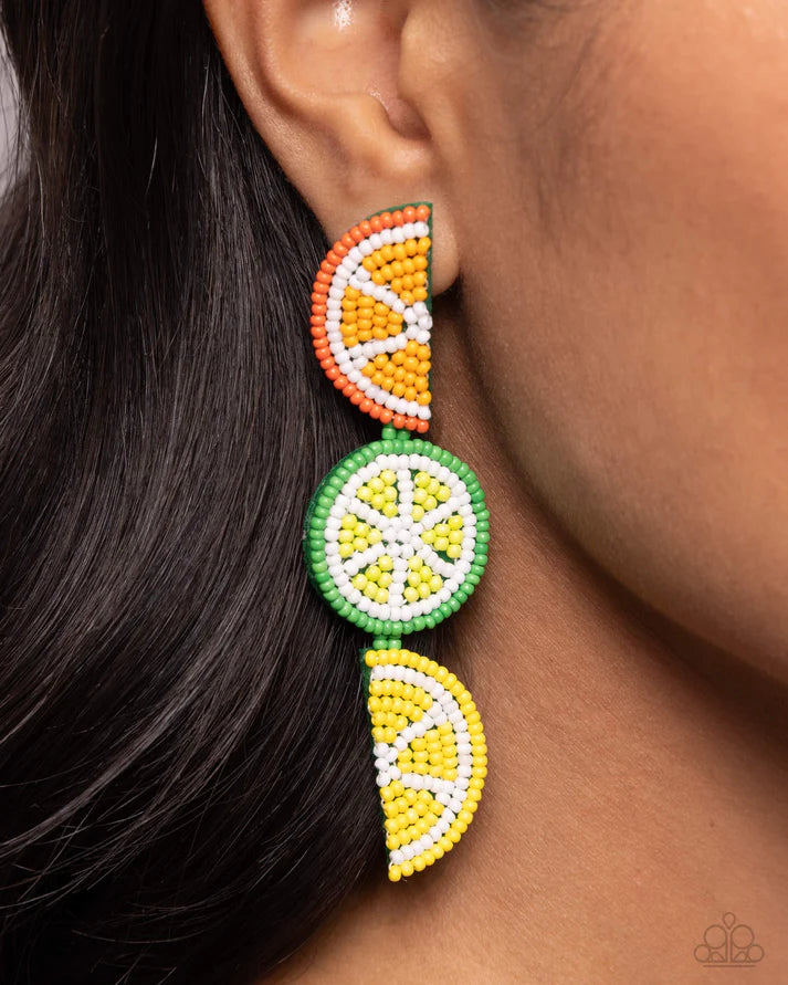 Fresh Fruit - Multi Post Earring