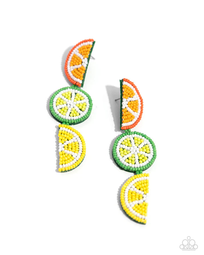 Fresh Fruit - Multi Post Earring