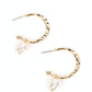 GLAM Overboard - Gold Hoop Earring