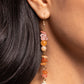 Game of STONES - Orange Earring