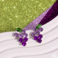 Grapevine Grace - Purple Post Earring