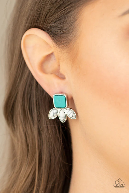 Hill Country Blossoms - Blue Post Earring