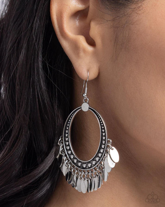 Homestead Hustle - Silver Earring