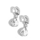 In ARCHING Order - White Post Earring