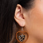 Leopard Love - Brown Earring