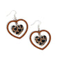 Leopard Love - Brown Earring