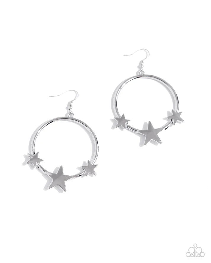 Let SPARKLE Ring! - Silver Earring