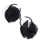 Passionate Promenade - Black Hoop Earring