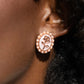 Rosy Relic - Copper Post Earring