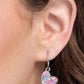 Shell Signal - Pink Hoop Earring