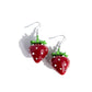 Strawberry Sentiment - Red Earring