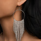 Streamline Shimmer - White Earring