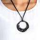 Tectonic Treasure - Black Necklace