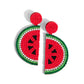 Watermelon Welcome - Red Post Earring