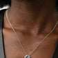 What A Gem - White Blockbuster Necklace