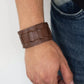 Plainly Plaited - Brown Bracelet