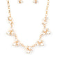 Toast To Perfection - Gold Blockbuster Necklace