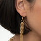 SCARFed for Attention - Gold Blockbuster Necklace