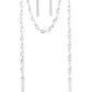 SCARFed for Attention - Silver Blockbuster Necklace