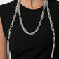 SCARFed for Attention - Silver Blockbuster Necklace