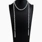 SCARFed for Attention - Silver Blockbuster Necklace