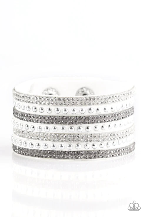 Victory Shine - White Urban Bracelet