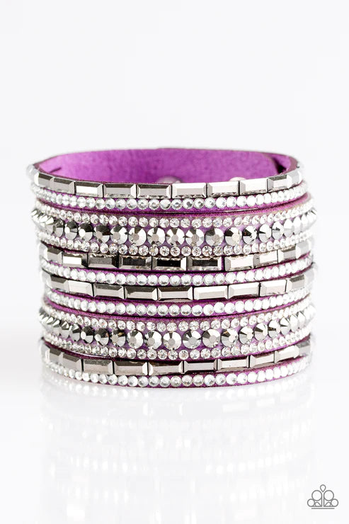 Wham Bam Glam - Purple Urban Bracelet