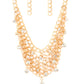 Fishing for Compliments - Gold Blockbuster Necklace