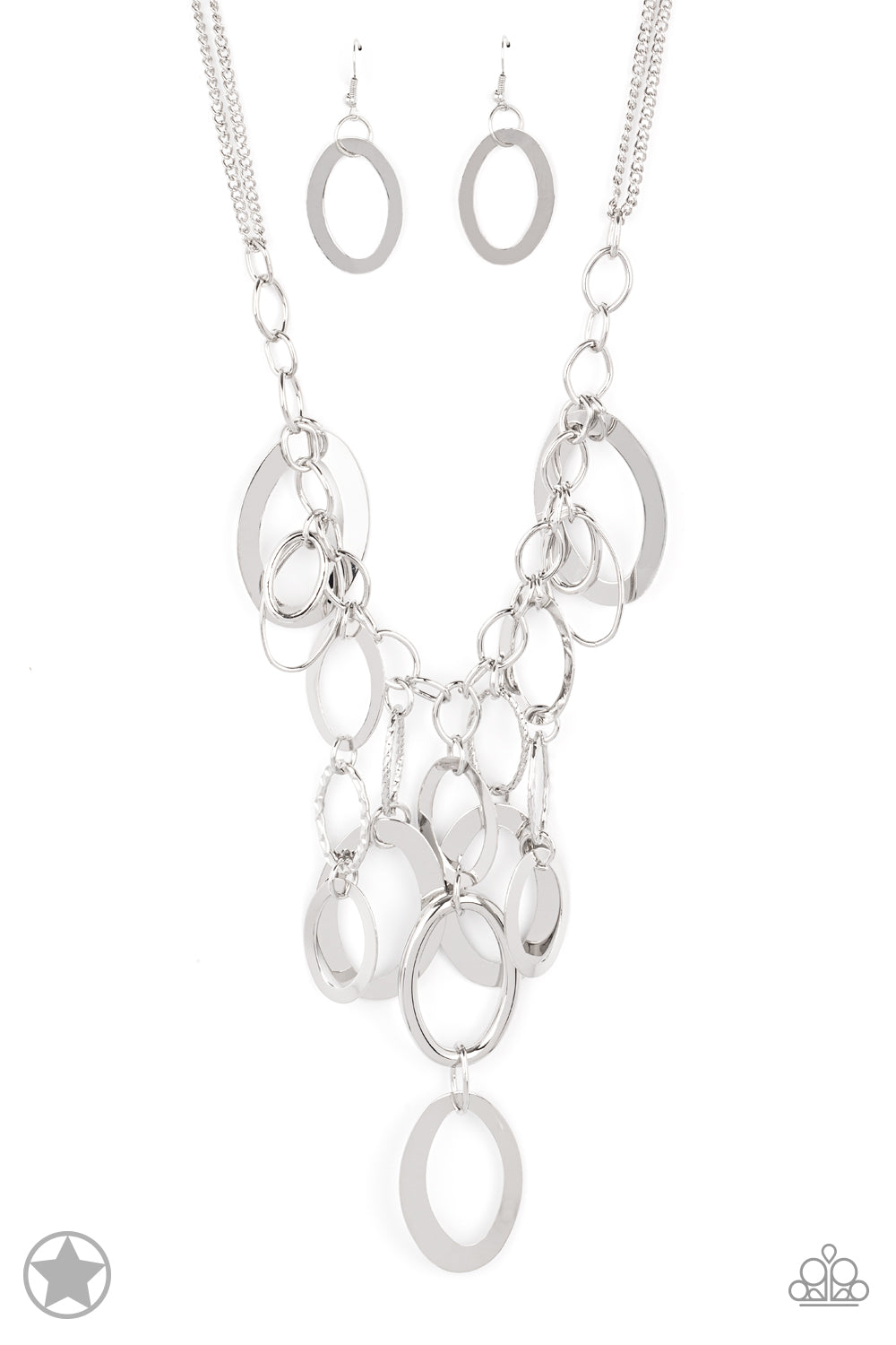 A Silver Spell - Silver Blockbuster Necklace