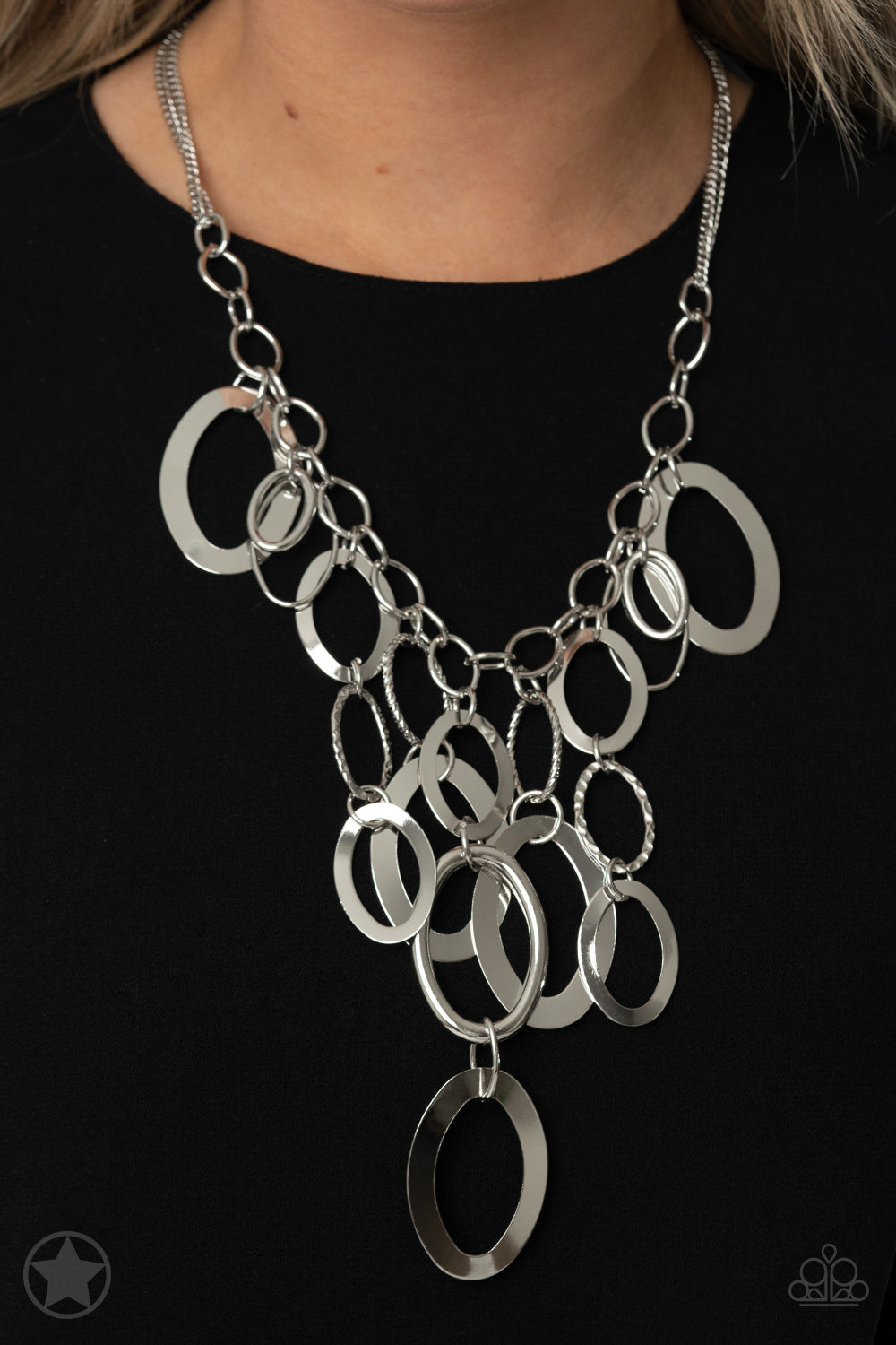 A Silver Spell - Silver Blockbuster Necklace