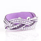 Bring On The Bling - Purple Urban Bracelet