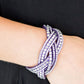 Bring On The Bling - Purple Urban Bracelet