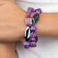 Rockin' Rock Candy - Purple Bracelet